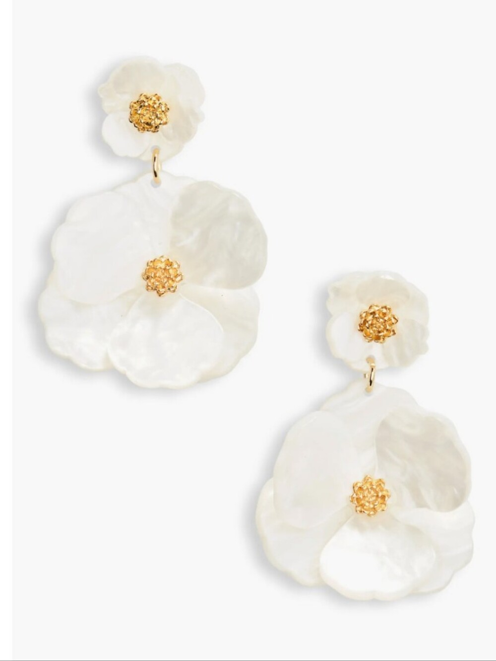 Nordstrom Pansy Drop Earrings